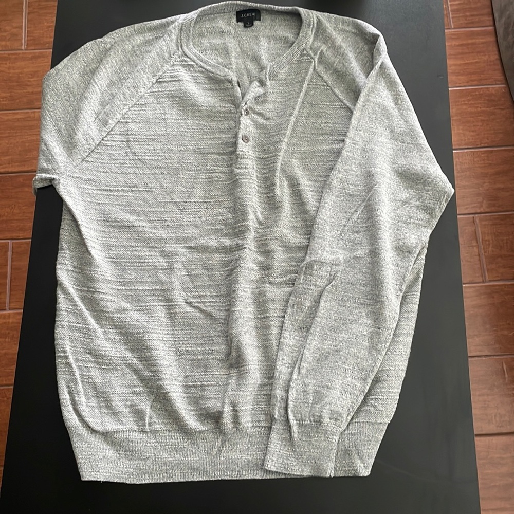 J. crew Henley style sweater